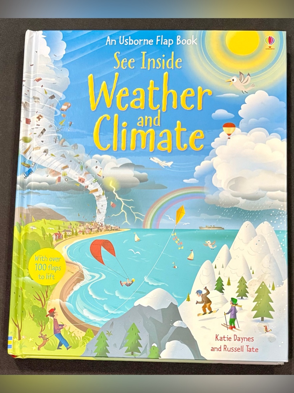 Usborne See Inside Weather and Climate Flap Book Katie Daynes Hardcover